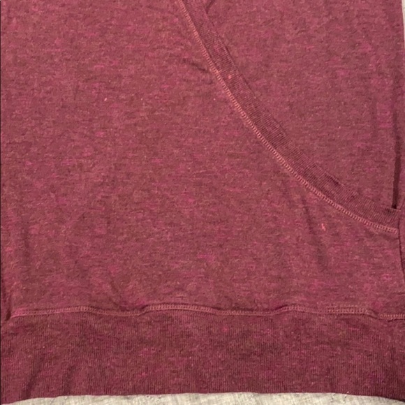 Athleta Burgundy Fitted Wrap Hoodie - Picture 12 of 16